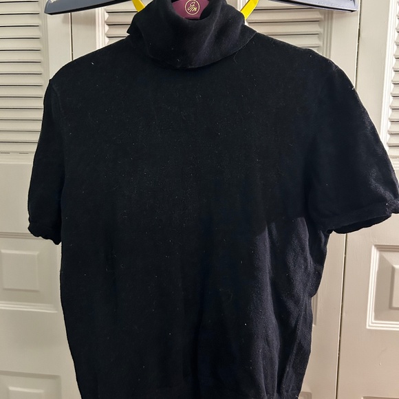 Ralph Lauren Sweaters - Large Petite Black Ralph Lauren Turtleneck